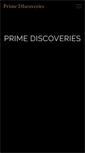 Mobile Screenshot of primediscoveries.com